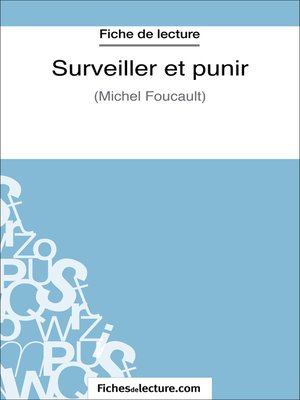 cover image of Surveiller et punir